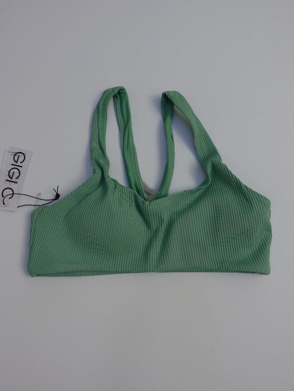 GIGI C Andrea Bra in Sage Size Small Women's gym activewear sporty NWT